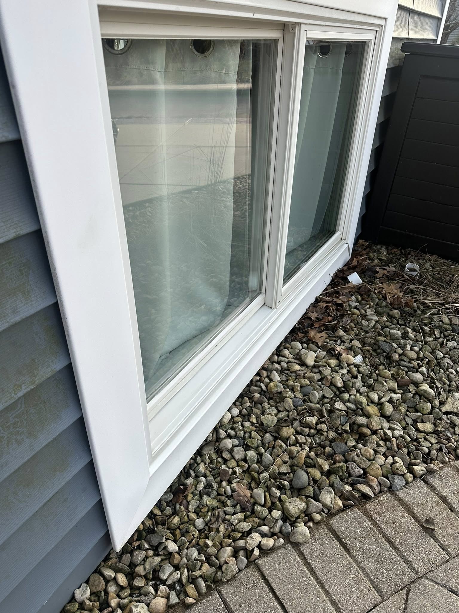 Lower bedroom window, after Pure View Window Cleaning in Sun Prairie WI